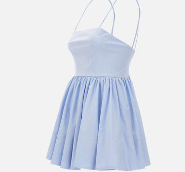 Mini abito "Carrie" TM190167A TNC200LTBLUEWHT THE ANDAMANE 