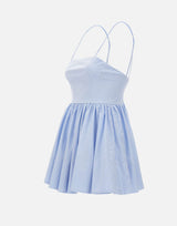 Mini abito "Carrie" TM190167A TNC200LTBLUEWHT THE ANDAMANE 