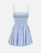 Mini abito "Carrie" TM190167A TNC200LTBLUEWHT THE ANDAMANE 