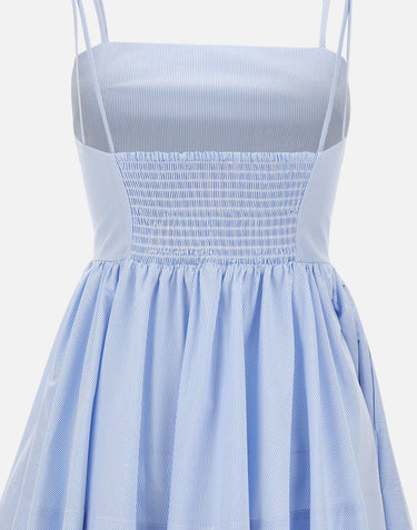 Mini abito "Carrie" TM190167A TNC200LTBLUEWHT THE ANDAMANE 