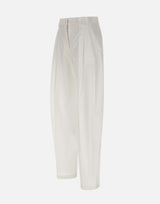Pantaloni "Tracy" TM190471G TNC181WHITE THE ANDAMANE 