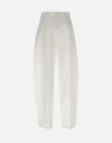 Pantaloni "Tracy" TM190471G TNC181WHITE THE ANDAMANE 