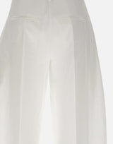 Pantaloni "Tracy" TM190471G TNC181WHITE THE ANDAMANE 