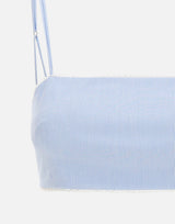 Top "Carrie" TM190917A TNC200LTBLUEWHT THE ANDAMANE 