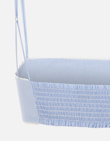 Top "Carrie" TM190917A TNC200LTBLUEWHT THE ANDAMANE 