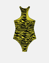 Costume intero zebrato 260WBA00005 PAA116PR166 THE ATTICO 