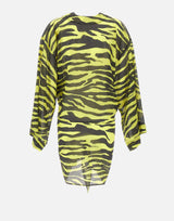 THE ATTICO Mini abito con stampa zebra MULTICOLOR Donna 