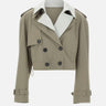 Trench corto 260WCB00111 PLC003AA700 THE ATTICO 