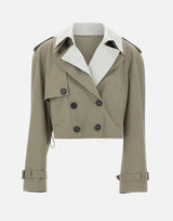 Trench corto 260WCB00111 PLC003AA700 THE ATTICO 