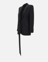 Giacca con foulard 260WCG00089 WWW065AA100 THE ATTICO 