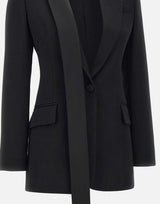 Giacca con foulard 260WCG00089 WWW065AA100 THE ATTICO 