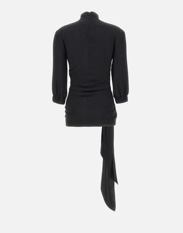 Blusa arricciata con fiocco 260WCI00030 AAS001AA100 THE ATTICO 