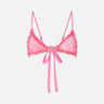 THE ATTICO Reggiseno in pizzo Pink Donna 