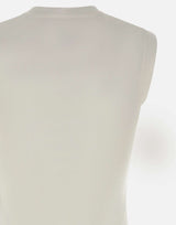 THE ATTICO Canotta con orlo a camicia WHITE Donna 