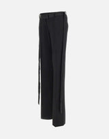 Pantaloni con cintura avvolgente 260WCP00285 WWW065AA100 THE ATTICO 