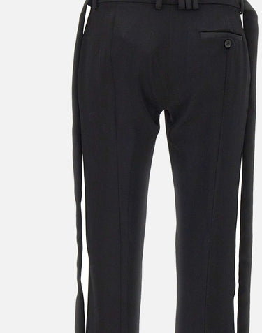 Pantaloni con cintura avvolgente 260WCP00285 WWW065AA100 THE ATTICO 