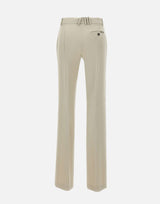 THE ATTICO Pantaloni sartoriali in lana BEIGE Donna 