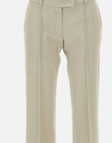 THE ATTICO Pantaloni sartoriali in lana BEIGE Donna 