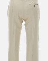 THE ATTICO Pantaloni sartoriali in lana BEIGE Donna 