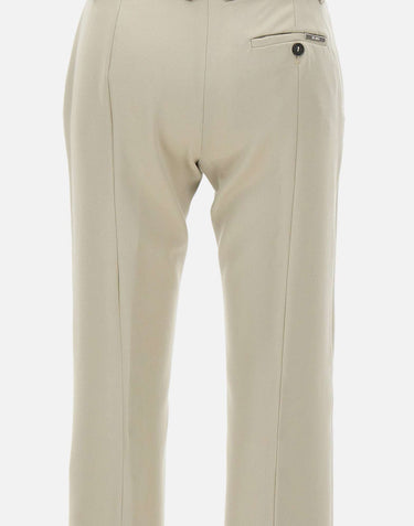 THE ATTICO Pantaloni sartoriali in lana BEIGE Donna 