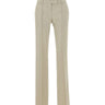 THE ATTICO Pantaloni sartoriali in lana BEIGE Donna 