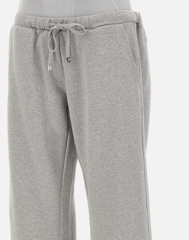 Pantaloni lunghi melange grey 260WCP00290 JJF003AA183 THE ATTICO 