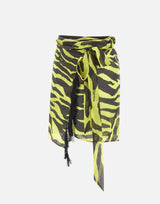 Pareo con stampa zebra 260WCR00139 CCC134PR166 THE ATTICO 