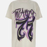 THE ATTICO T-shirt oversize con stampa WHITE Donna 