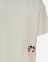 THE ATTICO T-shirt oversize con stampa WHITE Donna 