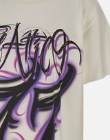 THE ATTICO T-shirt oversize con stampa WHITE Donna 