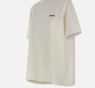 T-shirt con spalline rimovibili 260WCT00360 JJJ025AA001 THE ATTICO 