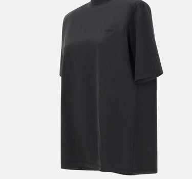 THE ATTICO T-shirt con spalline rimovibili BLACK Donna 