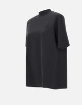 THE ATTICO T-shirt con spalline rimovibili BLACK Donna 