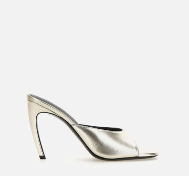 Mule "Betta" silver 260WSH00886 LBT112AA002 THE ATTICO 