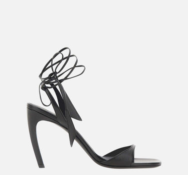 Sandalo "Ora" black 260WSH00899 LBT001AA100 THE ATTICO 