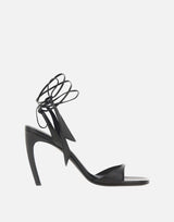 Sandalo "Ora" black 260WSH00899 LBT001AA100 THE ATTICO 