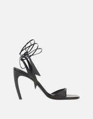 THE ATTICO Sandalo "Ora" black BLACK Donna 