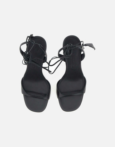 Sandalo "Ora" black 260WSH00899 LBT001AA100 THE ATTICO 