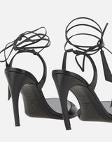 Sandalo "Ora" black 260WSH00899 LBT001AA100 THE ATTICO 