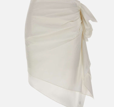 Gonna con drappeggio laterale "Cyprus" 21808 000 THE GARMENT 