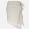 Gonna con drappeggio laterale "Cyprus" 21808 000 THE GARMENT 