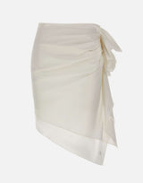 Gonna con drappeggio laterale "Cyprus" 21808 000 THE GARMENT 