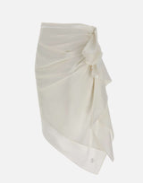 Gonna con drappeggio laterale "Cyprus" 21808 000 THE GARMENT 