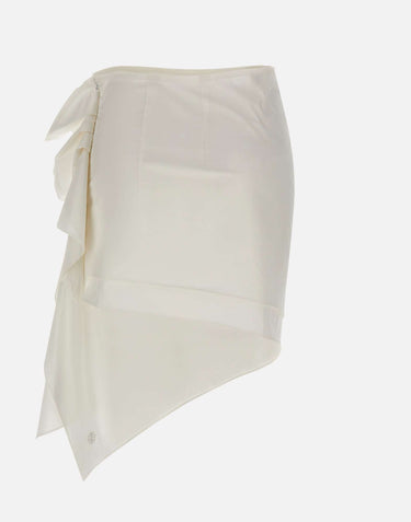 Gonna con drappeggio laterale "Cyprus" 21808 000 THE GARMENT 