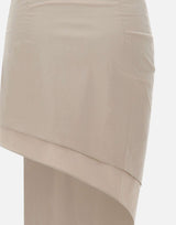 Gonna con drappeggio laterale "Cyprus" 21808 061 THE GARMENT 
