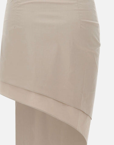 Gonna con drappeggio laterale "Cyprus" 21808 061 THE GARMENT 