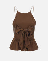 Top con laccio "Cata" 22109 514 THE GARMENT 