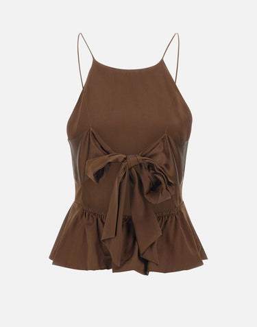 Top con laccio "Cata" 22109 514 THE GARMENT 