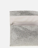 TWENTYFOURHAITCH Pochette "Morna" SILVER Donna 