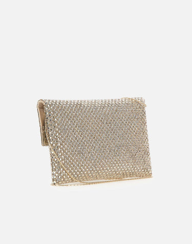 TWENTYFOURHAITCH Pochette "Morna" GOLD Donna 